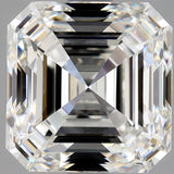 2.5 Carat Asscher - Natural Diamond - 2.51 - G - VS1 - EX - EX