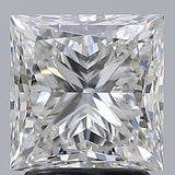 2.5 Carat Princess - Natural Diamond - 2.5 - G - VS2 - VG - EX - EX