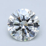 1.5 Carat Round - Natural Diamond - 1.5 - H - SI1 - EX - EX - EX