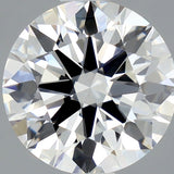 1 Carat Round - Natural Diamond - 1.06 - E - VVS1 - EX - EX - EX