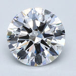 1 Carat Round Cut Natural Diamond - D SI1 - 0.91ct - EX Cut Grade