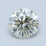 1 Carat Round - Natural Diamond - 1.14 - K - SI2 - VG - VG - VG