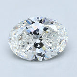 1.5 Carat Oval - Natural Diamond - 1.7 - G - VS2 - EX - EX