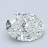 4 Carat Oval - Natural Diamond - 4.01 - H - SI1 - EX - EX - EX