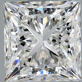 1 Carat Princess Cut Natural Diamond - G VVS2 - 1.31ct - EX Cut Grade