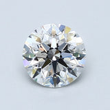 1 Carat Round - Natural Diamond - 1.01 - F - SI1 - EX - EX - EX