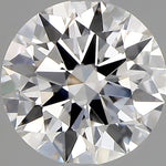 3/4 Carat Round Cut Natural Diamond - G VVS1 - 0.87ct - EX Cut Grade