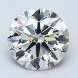 2.5 Carat Round - Natural Diamond - 2.5 - H - VS2 - EX - EX - VG
