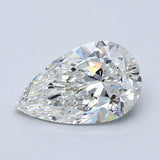 2 Carat Pear - Natural Diamond - 2.01 - G - SI1 - VG - EX - EX