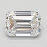 5 Carat Emerald - Natural Diamond - 5.34 - D - VS2 - EX - EX - EX