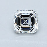 1 Carat Asscher - Natural Diamond - 1.01 - E - SI1 - VG - EX - EX