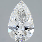 2 Carat Pear Shape Cut Natural Diamond - D VS2 - 2.01ct - VG Cut Grade