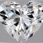 2 Carat Heart Shape Cut Natural Diamond - F VS2 - 2.02ct - VG Cut Grade