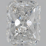 1/2 Carat Radiant Cut Natural Diamond - E VS2 - 0.67ct - VG Cut Grade