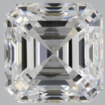 3 Carat Asscher Cut Natural Diamond - E VS2 - 3.01ct - EX Cut Grade