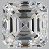 3 Carat Asscher Cut Natural Diamond - E VS2 - 3.01ct - EX Cut Grade