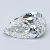 3 Carat Pear - Natural Diamond - 3.02 - E - VS2 - VG - EX - VG