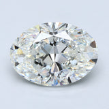 5 Carat Oval - Natural Diamond - 5.01 - I - SI1 - VG - VG - EX