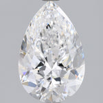 2 Carat Pear Shape Cut Natural Diamxond - D VVS2 - 2.01ct - VG Cut Grade