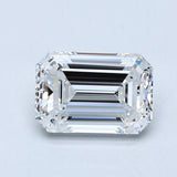 1.5 Carat Emerald - Natural Diamond - 1.51 - E - VVS2 - VG - EX - VG