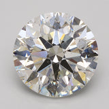 8 Carat Round - Natural Diamond - 8.26 - J - SI2 - EX - EX - EX