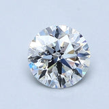 3/4 Carat Round - Natural Diamond - 0.74 - F - SI1 - EX - EX - EX