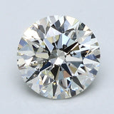 1.5 Carat Round - Natural Diamond - 1.5 - K - SI1 - EX - EX - EX