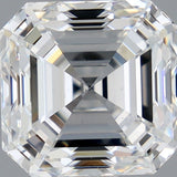 2 Carat Asscher - Natural Diamond - 1.8 - F - VS1 - EX - EX
