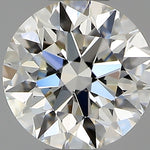 1/2 Carat Round Cut Natural Diamond - I VVS2 - 0.46ct - EX Cut Grade