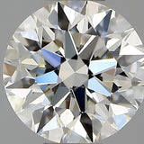 1/2 Carat Round Cut Natural Diamond - I VVS2 - 0.46ct - EX Cut Grade