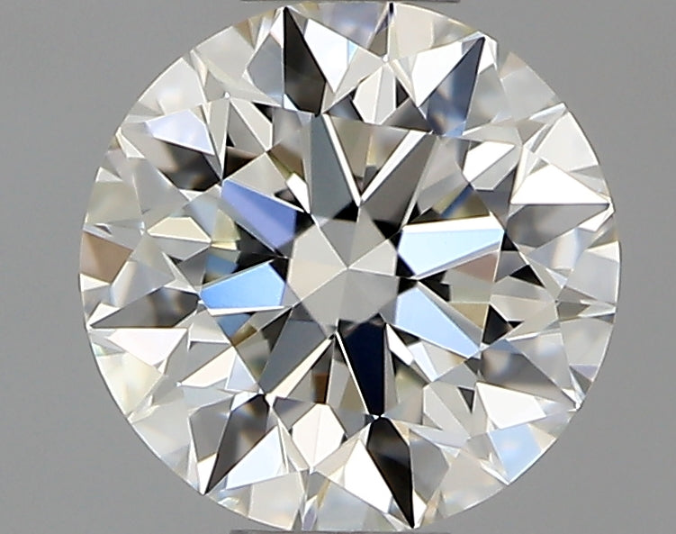 1/2 Carat Round Cut Natural Diamond - I VVS2 - 0.46ct - EX Cut Grade