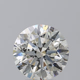 3.5 Carat Round - Natural Diamond - 3.5 - I - SI2 - EX - EX - EX