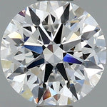 3/4 Carat Round Cut Natural Diamond - D VVS1 - 0.76ct - EX Cut Grade