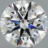 3/4 Carat Round Cut Natural Diamond - D VVS1 - 0.76ct - EX Cut Grade