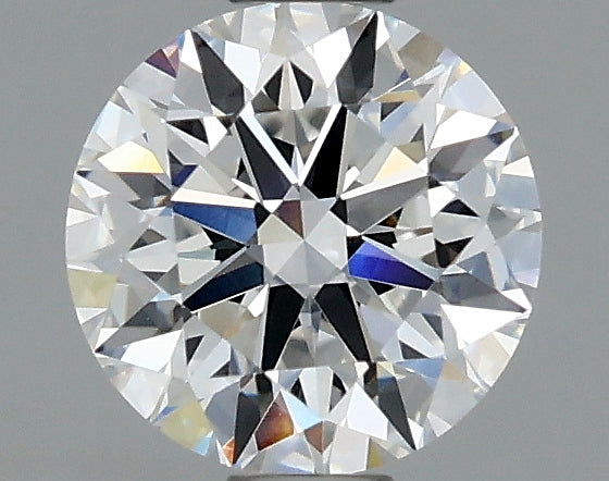 3/4 Carat Round Cut Natural Diamond - D VVS1 - 0.76ct - EX Cut Grade