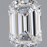 1 Carat Emerald - Natural Diamond - 1.21 - D - VVS1 - EX - VG