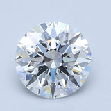 2 Carat Round - Natural Diamond - 2.23 - D - FL - EX - EX - EX