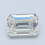 2 Carat Emerald - Natural Diamond - 2.01 - J - VS1 - VG - EX - EX