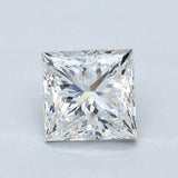 2.5 Carat Princess - Natural Diamond - 2.51 - H - SI1 - VG - EX - EX