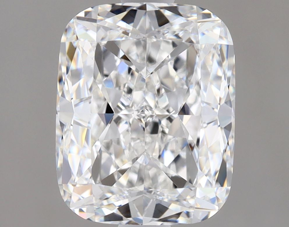 2 Carat Cushion Cut Natural Diamond - E VVS1 - 2.03ct - EX Cut Grade