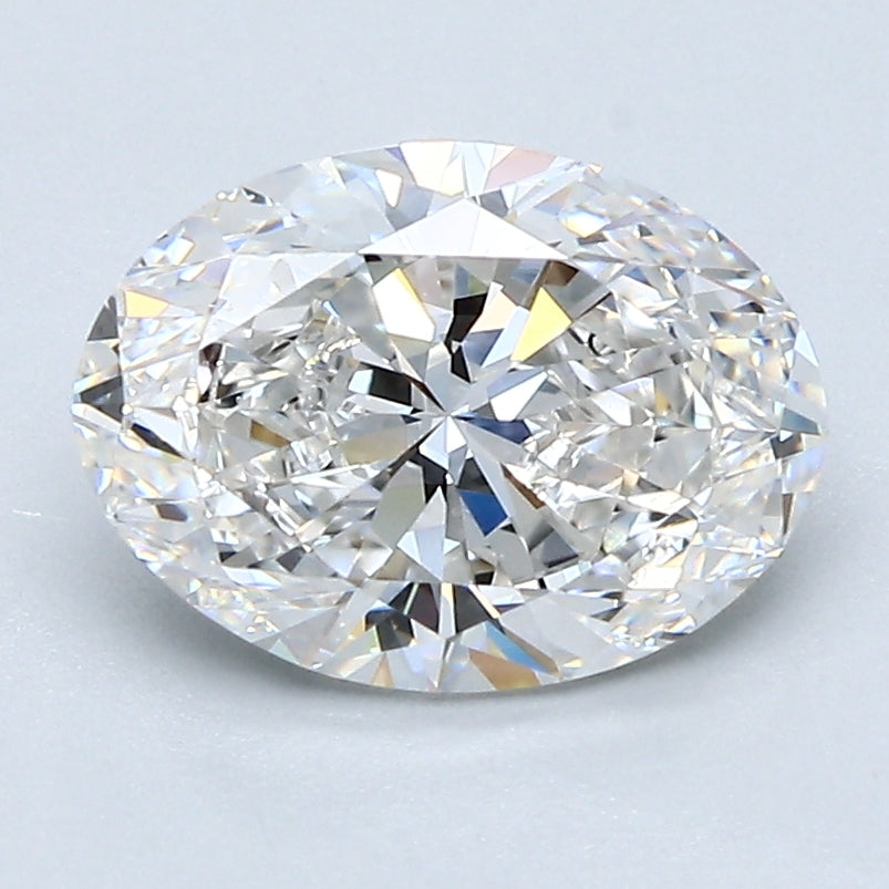 2 Carat Oval Cut Natural Diamond - G VS1 - 1.9ct - VG Cut Grade