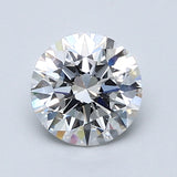 1 Carat Round - Natural Diamond - 1.2 - F - VS2 - EX - EX - EX