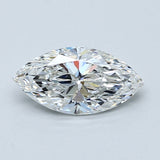 1 Carat Marquise - Natural Diamond - 1.2 - F - SI1 - VG - EX - EX