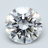 2 Carat Natural Diamond - Round - 2.25 - D - VS1