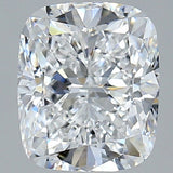 2.5 Carat Cushion - Natural Diamond - 2.5 - D - VVS2 - VG - EX - EX