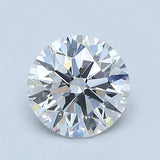 1 Carat Round - Natural Diamond - 1.2 - D - VVS2 - EX - EX - EX
