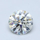 1 Carat Round - Natural Diamond - 0.96 - K - SI1 - EX - EX - EX