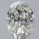 2 Carat Oval - Natural Diamond - 2 - J - SI2 - VG - EX - EX