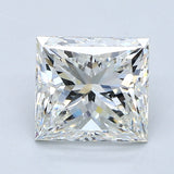 3 Carat Princess - Natural Diamond - 3.03 - I - VS2 - VG - VG - EX