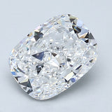 2 Carat Cushion - Natural Diamond - 2.02 - E - SI2 - VG - EX - EX